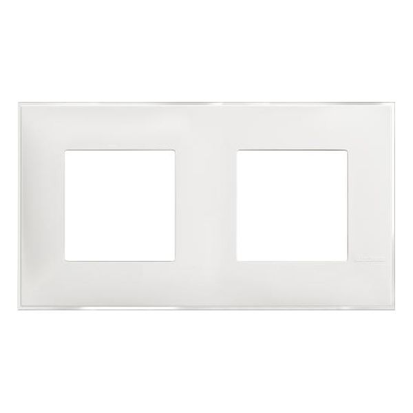 BTICINO - R4802M2ES РАМКА 2Х2М НЕМСКИ СТАНДАРТ ЛЕДЕН САТЕН CLASSIA