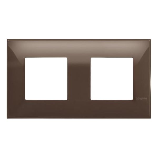 BTICINO - R4802M2MK РАМКА 2Х2М НЕМСКИ СТАНДАРТ МОКА CLASSIA