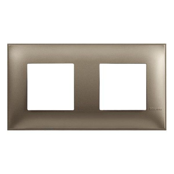 BTICINO - R4802M2TM РАМКА 2Х2М НЕМСКИ СТАНДАРТ ТИТАН CLASSIA