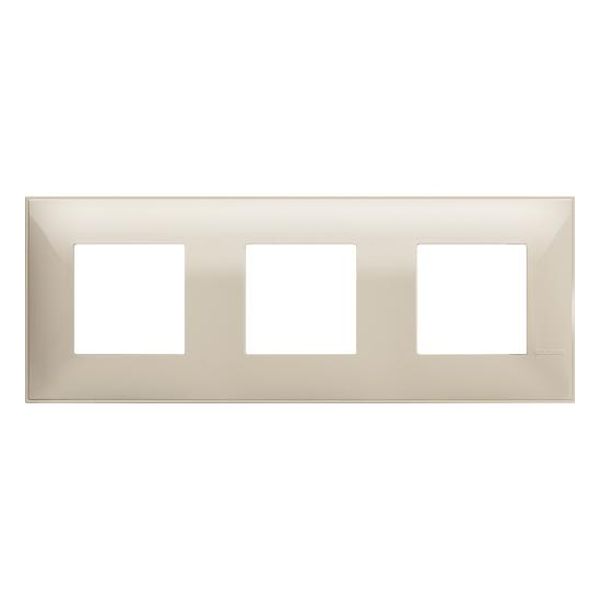 BTICINO - R4802M3CR РАМКА 3Х2М НЕМСКИ СТАНДАРТ КРЕМ CLASSIA