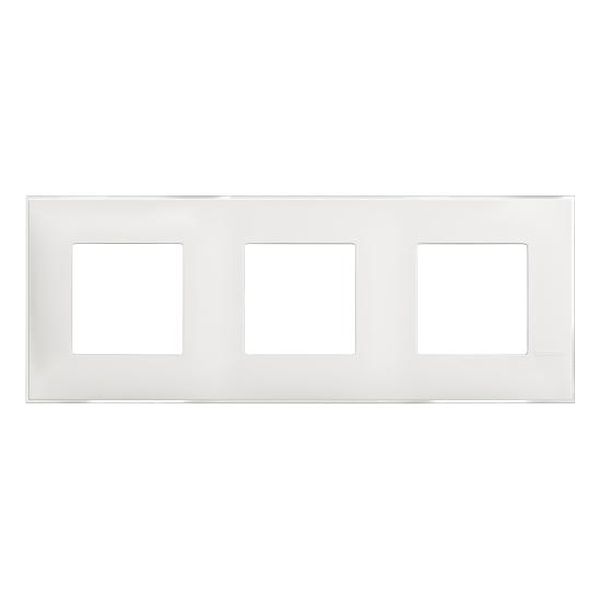 BTICINO - R4802M3ES РАМКА 3Х2М НЕМСКИ СТАНДАРТ ЛЕДЕН САТЕН CLASSIA