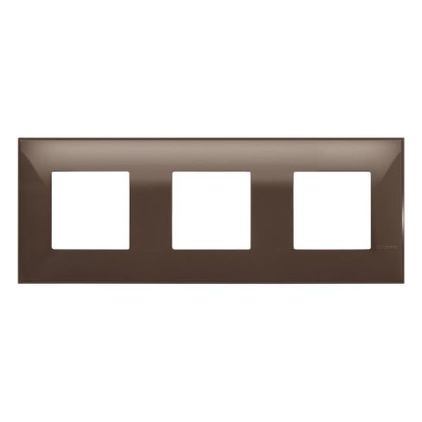 BTICINO - R4802M3MK РАМКА 3Х2М НЕМСКИ СТАНДАРТ МОКА CLASSIA