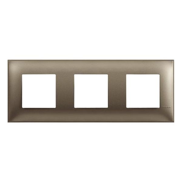 BTICINO - R4802M3TM РАМКА 3Х2М НЕМСКИ СТАНДАРТ ТИТАН CLASSIA