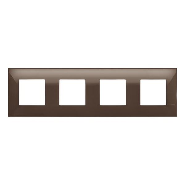 BTICINO - R4802M4MK РАМКА 4Х2М НЕМСКИ СТАНДАРТ МОКА CLASSIA