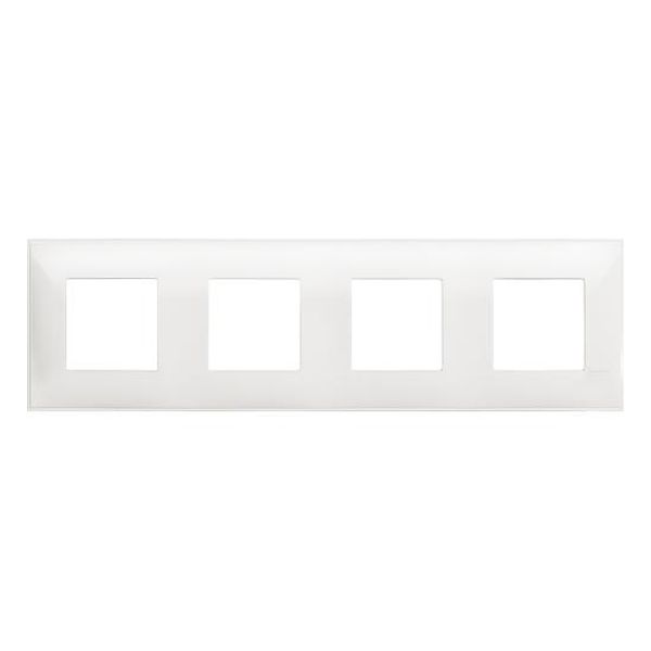 BTICINO - R4802M4RW РАМКА 4Х2М НЕМСКИ СТАНДАРТ БЯЛО CLASSIA