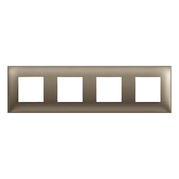 BTICINO - R4802M4TM РАМКА 4Х2М НЕМСКИ СТАНДАРТ ТИТАН CLASSIA