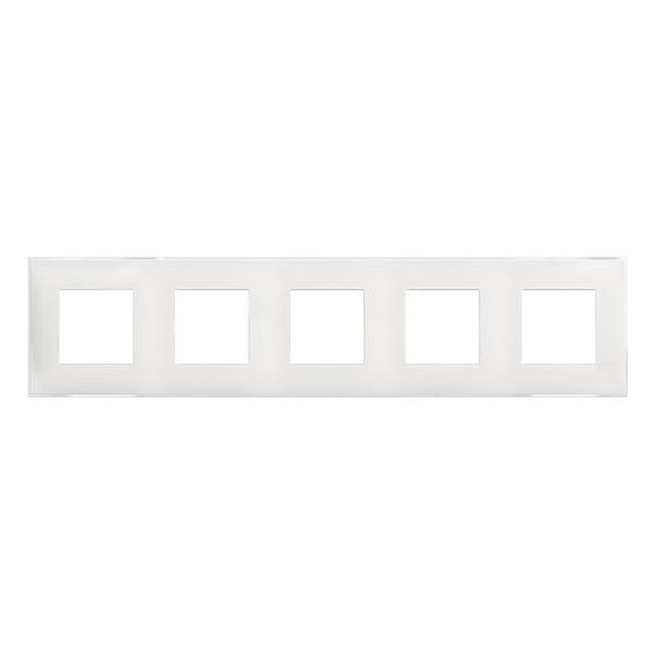 BTICINO - R4802M5ES РАМКА 5Х2М НЕМСКИ СТАНДАРТ ЛЕДЕН САТЕН CLASSIA