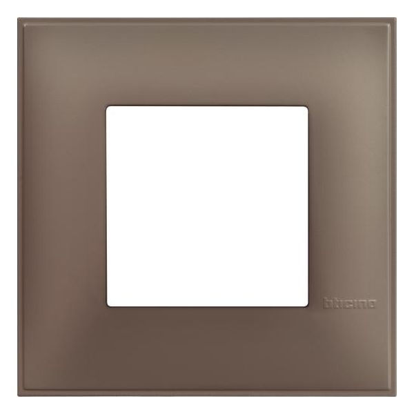 BTICINO - R4802TF РАМКА 2М НЕМСКИ СТАНДАРТ КАФЯВ МАТ CLASSIA