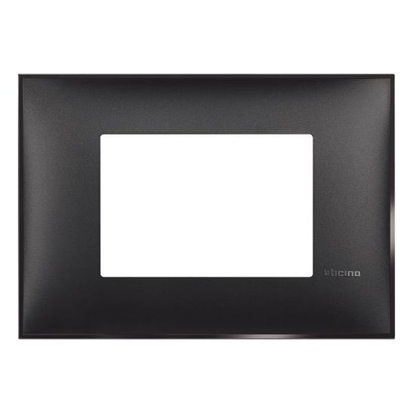 BTICINO - R4803BG РАМКА 3М ИТАЛИАНСКИ СТАНДАРТ ЧЕРЕН САТЕН CLASSIA