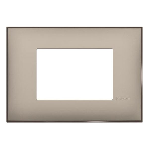 BTICINO - R4803CS РАМКА 3М ИТАЛИАНСКИ СТАНДАРТ КРЕМ САТЕН CLASSIA