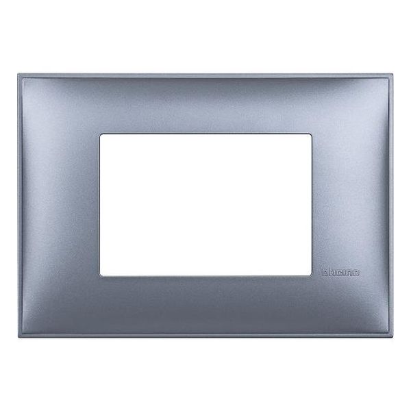 BTICINO - R4803LM РАМКА 3М ИТАЛИАНСКИ СТАНДАРТ СИН МЕТАЛИК CLASSIA