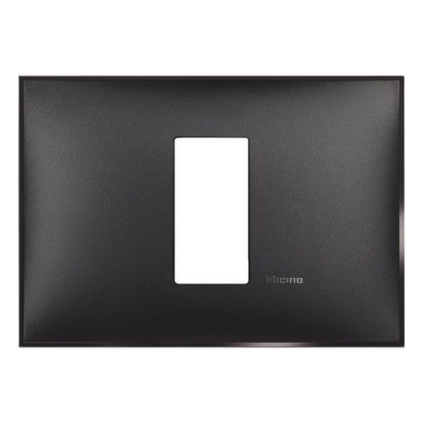 BTICINO - R4803M1BG РАМКА 1М ИТАЛИАНСКИ СТАНДАРТ ЧЕРЕН САТЕН CLASSIA