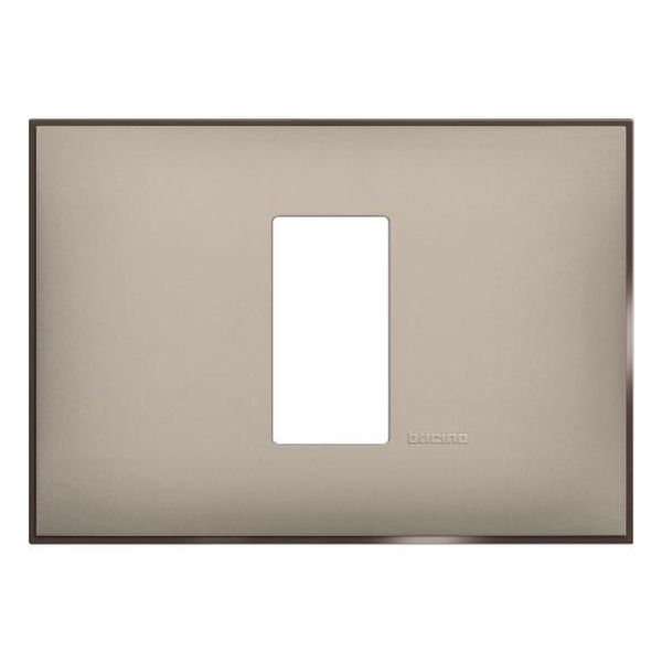 BTICINO - R4803M1CS РАМКА 1М ИТАЛИАНСКИ СТАНДАРТ КРЕМ САТЕН CLASSIA