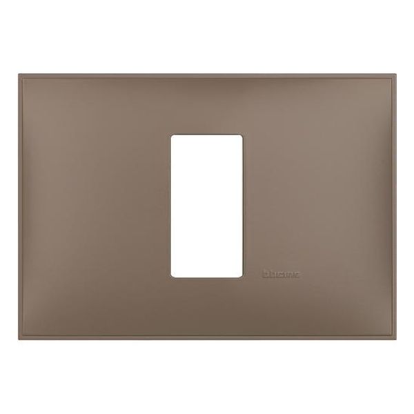 BTICINO - R4803M1TF РАМКА 1М ИТАЛИАНСКИ СТАНДАРТ КАФЯВ МАТ CLASSIA