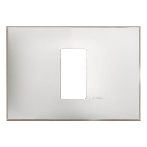 BTICINO - R4803M1WS РАМКА 1М ИТАЛИАНСКИ СТАНДАРТ БЯЛ САТЕН CLASSIA