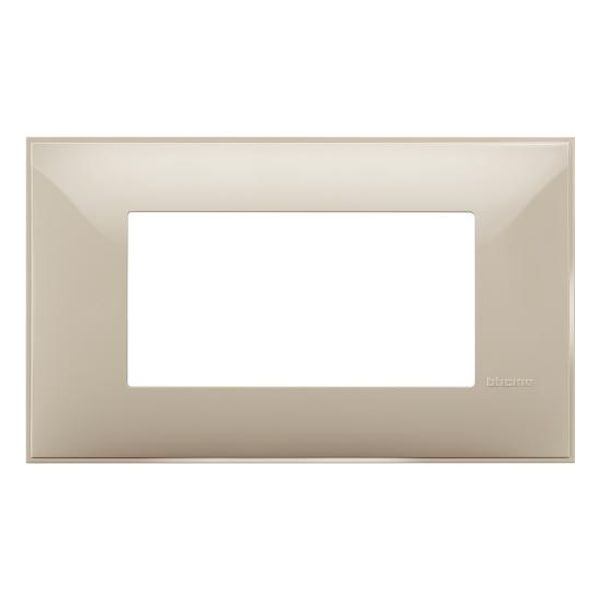 BTICINO - R4804CR РАМКА 4М ИТАЛИАНСКИ СТАНДАРТ КРЕМ CLASSIA