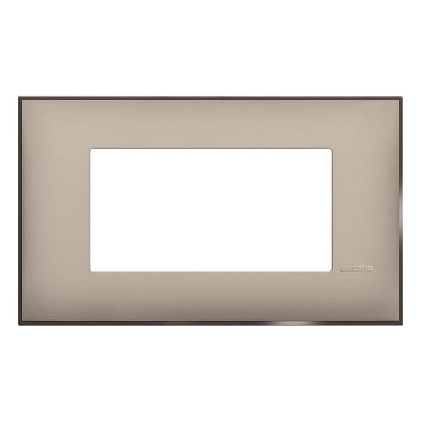 BTICINO - R4804CS РАМКА 4М ИТАЛИАНСКИ СТАНДАРТ КРЕМ САТЕН CLASSIA