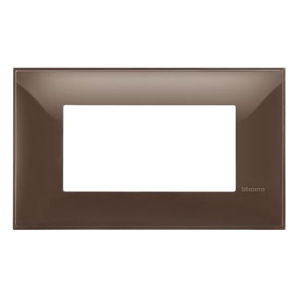 BTICINO - R4804MK РАМКА 4М ИТАЛИАНСКИ СТАНДАРТ МОКА CLASSIA