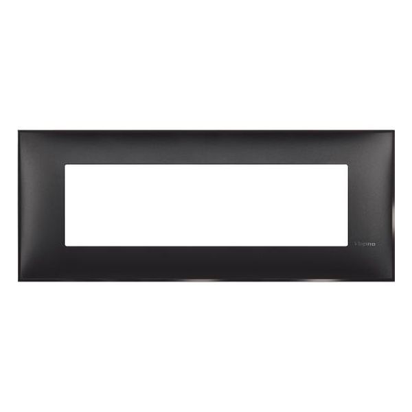 BTICINO - R4807BG РАМКА 7М ИТАЛИАНСКИ СТАНДАРТ ЧЕРЕН САТЕН CLASSIA