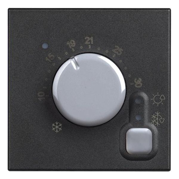 BTICINO - RG4441 ЕЛЕКТРОНЕН СТАЕН ТЕРМОСТАТ 2МОДУЛА CLASSIA ЧЕРЕН