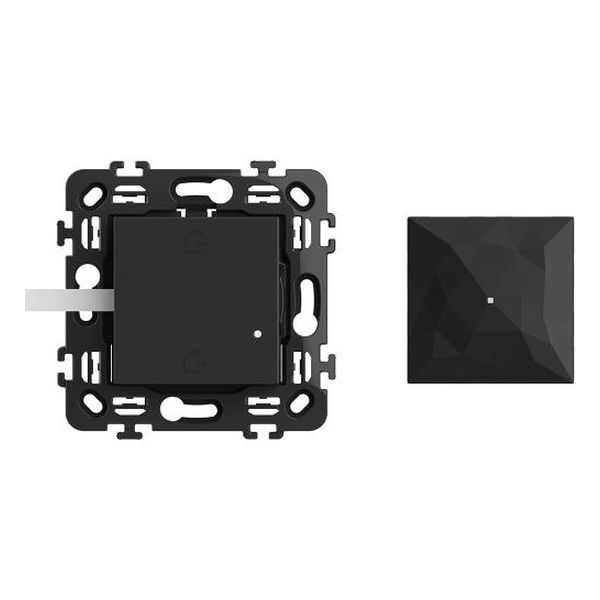 BTICINO - RG4500C СТАРТОВ ПАКЕТ SMART (GATEWAY 2 МОД. + MASTER КЛЮЧ БЕЗЖИЧЕН С 2 МОД. НОСЕЩА РАМКА) ЦВЯТ ЧЕРЕН CLASSIA BTICINO С NETATMO