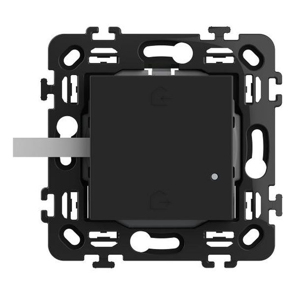 BTICINO - RG4570CW СЦЕНАРИЕН КЛЮЧ SMART ИЗЛИЗАМ/ПРИБИРАМ СЕ БЕЗЖИЧЕН С 2 МОД. НОСЕЩА РАМКА ЦВЯТ ЧЕРЕН CLASSIA BTICINO С NETATMO