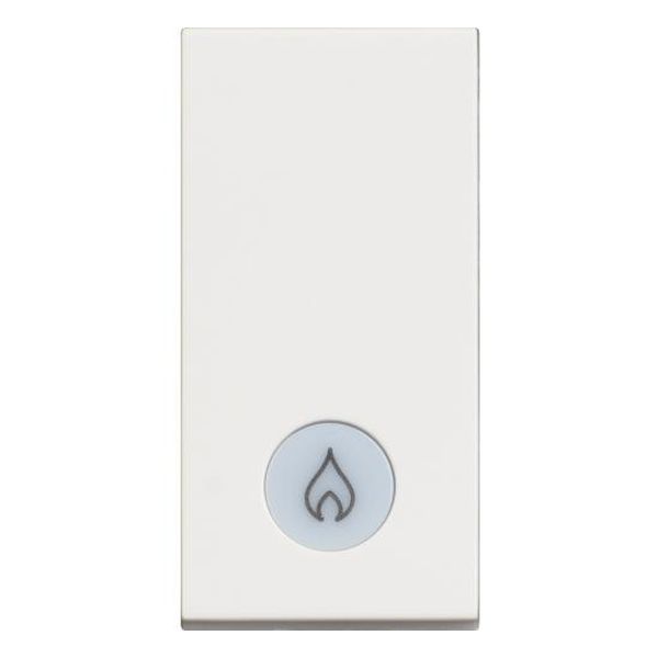 BTICINO - RW4001LP ЕДНОПОЛЮСЕН КЛЮЧ 10А С LED ИНДИКАЦИЯ И СИМВОЛ ОТОПЛЕНИЕ CLASSIA БЯЛ