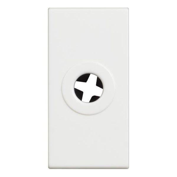 BTICINO - RW4953 ПРАЗЕН МОДУЛ С ОТВОР Ф9,5ММ 1 МОДУЛ CLASSIA БЯЛ