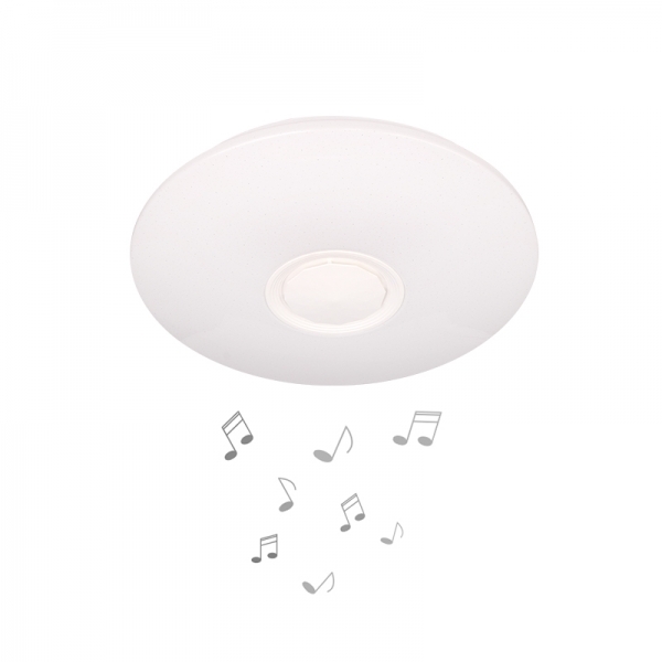 LED МУЗИКАЛНА ПЛАФОНИЕРА LY8338 3-WHITE