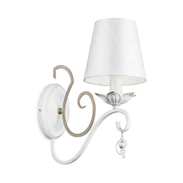 MAYTONI ARM004-01-W ELEGANT MONILE БЯЛ С/СЪС ЗЛАТЕН