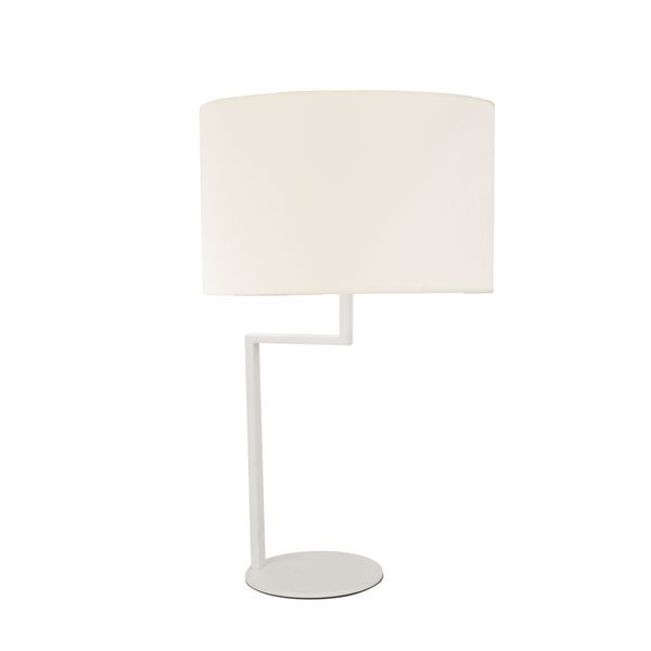 ACA LIGHTING NETTO MIN. PORTATIF 1X27 WHITE LAMPSHADE WHITE Φ30H50CM ACA-OD5622TW