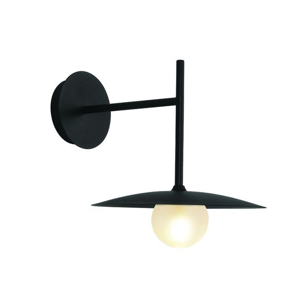 ACA LIGHTING ^MATTERY P/S 1XG9 AFINAR BLACK MET/KO