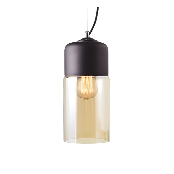 ACA LIGHTING NETTO HOURS BLACK METAL GLAS
