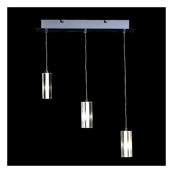 ACA LIGHTING NETTO CREAM-RAGA 3X20W G4 12V CHROMO ACA-P6005CH3