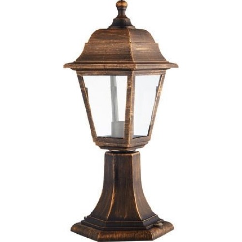 ACA LIGHTING PLGP3R SQUARE BOLLARD LAMP