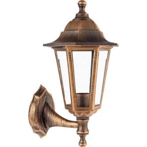 ACA LIGHTING PLGQ1R HEXAGON WALL GARDEN