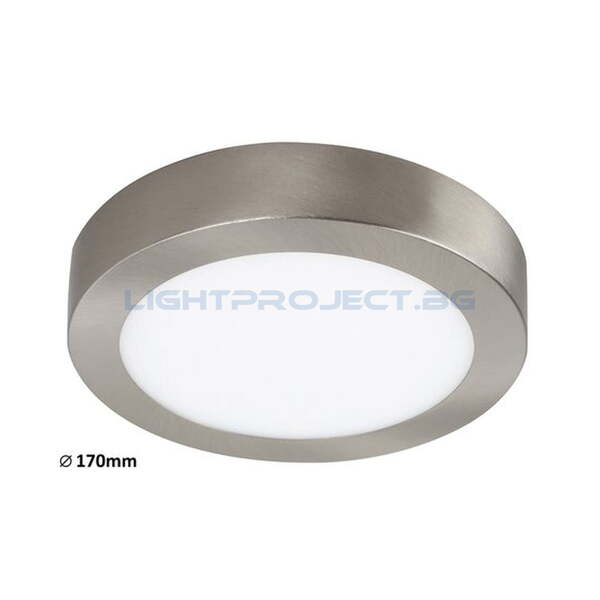 RABALUX LED ПАНЕЛ КРЪГЪЛ LOIS 2659 12W 3000K МАТ ХРОМ