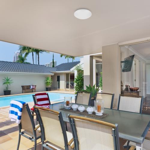 RABALUX ПЛАФОН LUCAS 3418 LED / 12W, 780LM, 4000K, IP44, СЕНЗОР ЗА ДВИЖЕНИЕ ВЛАГОЗАЩИТЕН