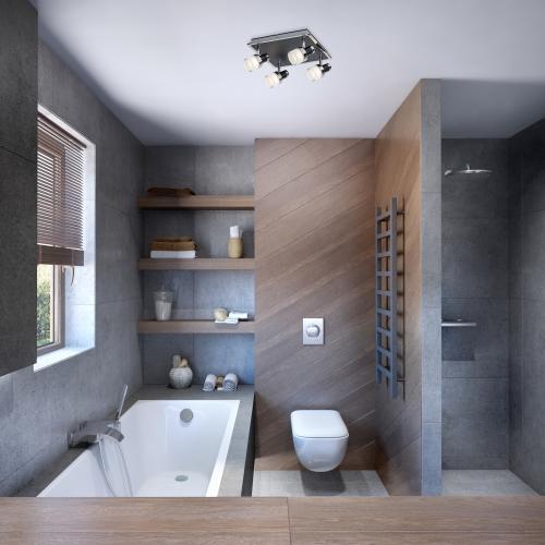 RABALUX СПОТ ЗА БАНЯ HAROLD 5024 LED / LED / 20W, 1600LM, 4000K, IP44 ВЛАГОЗАЩИТЕН