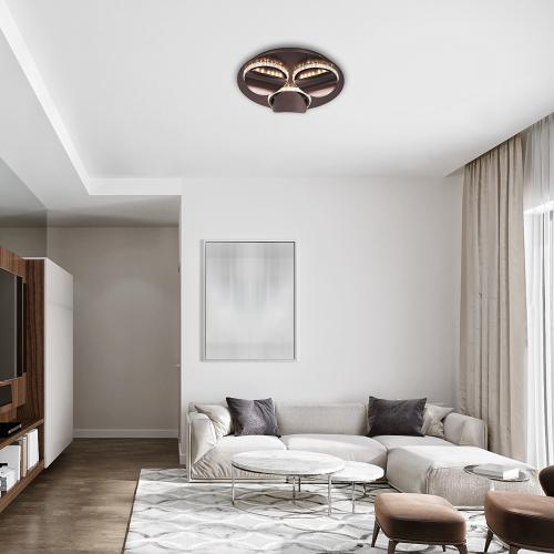 RABALUX ПЛАФОН CAPRIANA 5050 LED 18W, МОКА