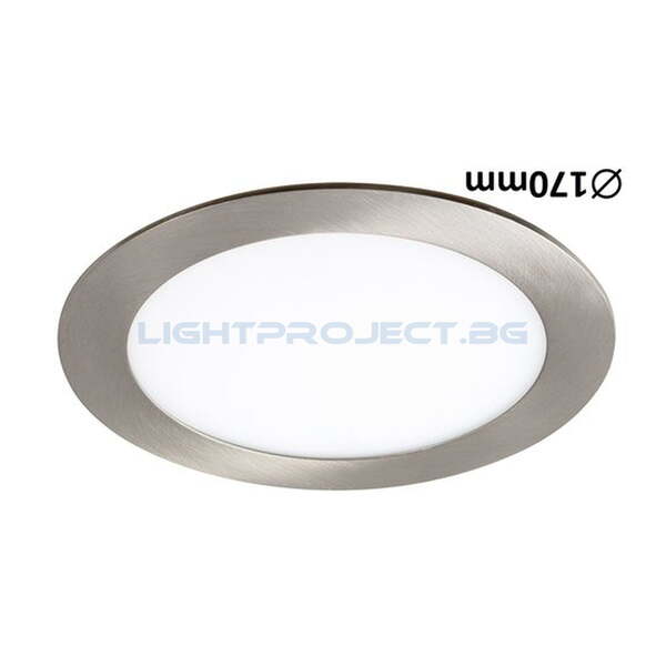 RABALUX LED ПАНЕЛ КРЪГЪЛ LOIS 5574 12W 3000K МАТИРАН ХРОМ