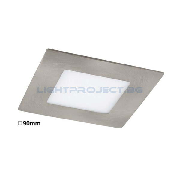 RABALUX LED ПАНЕЛ КВАДРАТ LOIS 5580 3W 3000K МАТИРАН ХРОМ