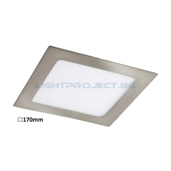 RABALUX LED ПАНЕЛ КВАДРАТ LOIS 5582 12W 3000K МАТИРАН ХРОМ