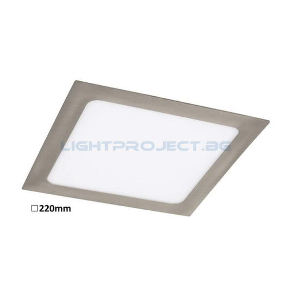 RABALUX LED ПАНЕЛ КВАДРАТ LOIS 5583 18W 3000K МАТИРАН ХРОМ