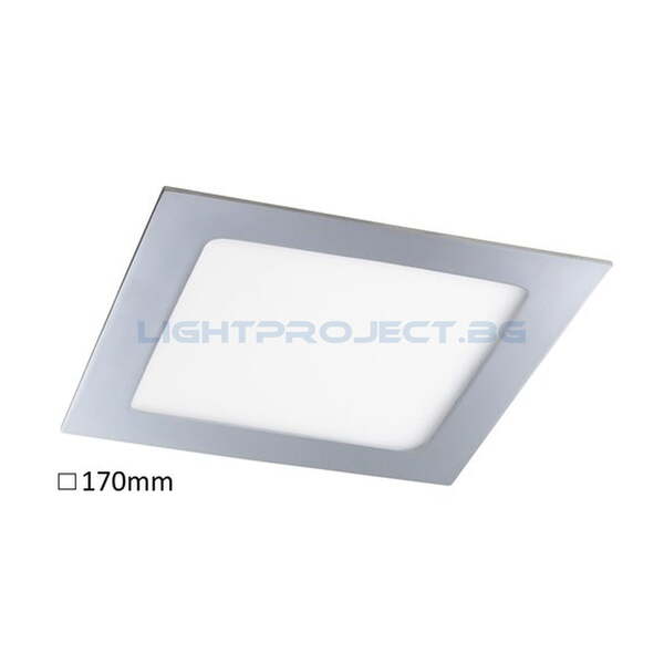 RABALUX LED ПАНЕЛ ВЛАГОЗАЩИТЕН КВАДРАТ LOIS 5587 12W 4000K ХРОМ