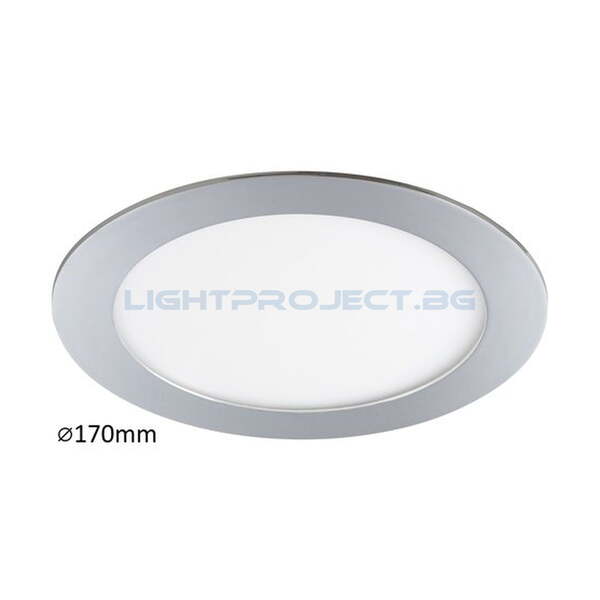 RABALUX LED ПАНЕЛ ВЛАГОЗАЩИТЕН КРЪГЪЛ LOIS 5589 12W 3000K ХРОМ