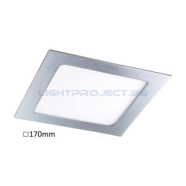 RABALUX LED ПАНЕЛ ВЛАГОЗАЩИТЕН КВАДРАТ LOIS 5591 12W 3000K ХРОМ