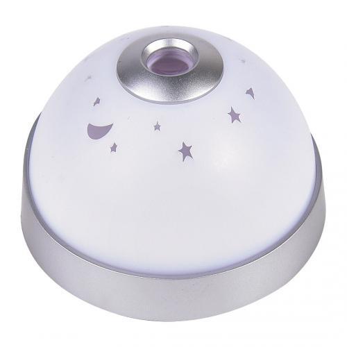 RABALUX ДЕТСКА ЛАМПА С ПРОЕКТОР ЗА ТАВАН И ЧАСОВНИК, LUPE 6990 LED 0,5W, 30LM RGB, БАТЕРИИ 3 Х ААА