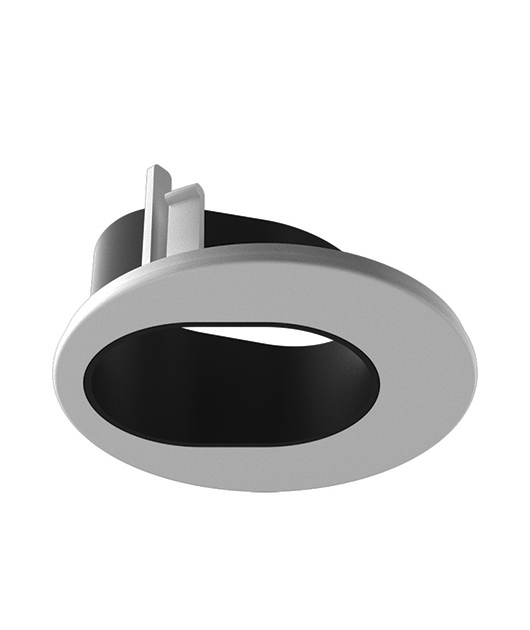 ZAMBELIS S129 ADJUSTABLE DOWNLIGHT SPOTS SANDY WHITE COVER