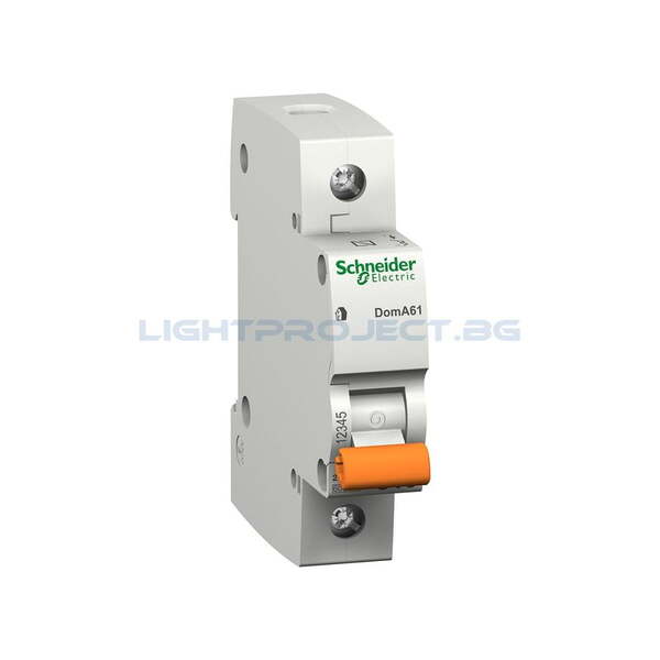 SCHNEIDER ELECTRIC АВТОМАТИЧЕН ПРЕКЪСВАЧ E60N+ 1P 10A КРИВА C 6KA 20432
